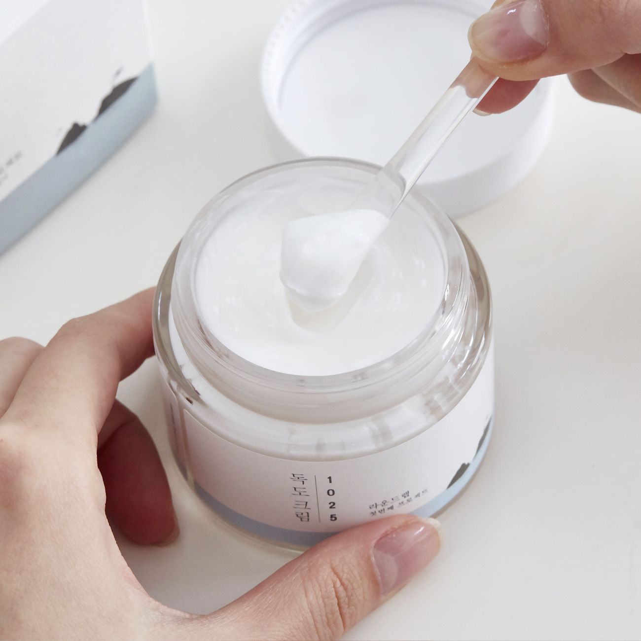 Round lab moisturizing cream. Увлажнение krem.