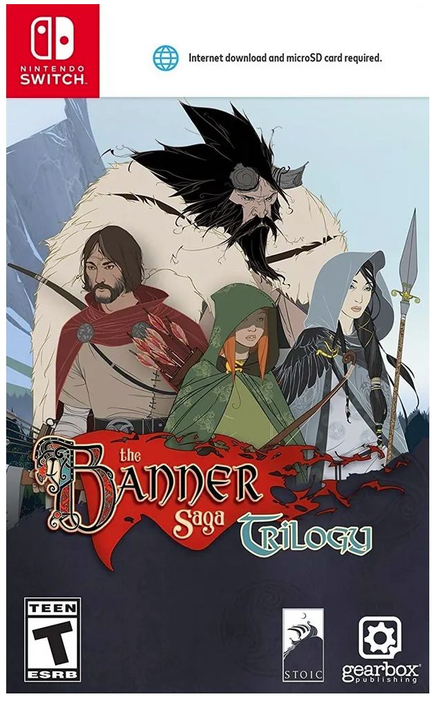 Игра The Banner Saga Trilogy  (Nintendo Switch, Русские субтитры)