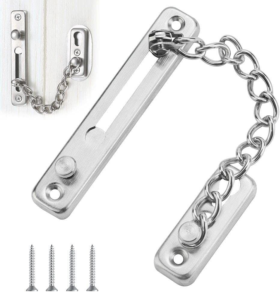 Put the door chain. Дверная цепочка. Цепочка на дверь. Замок предохранительный. Chain Lock