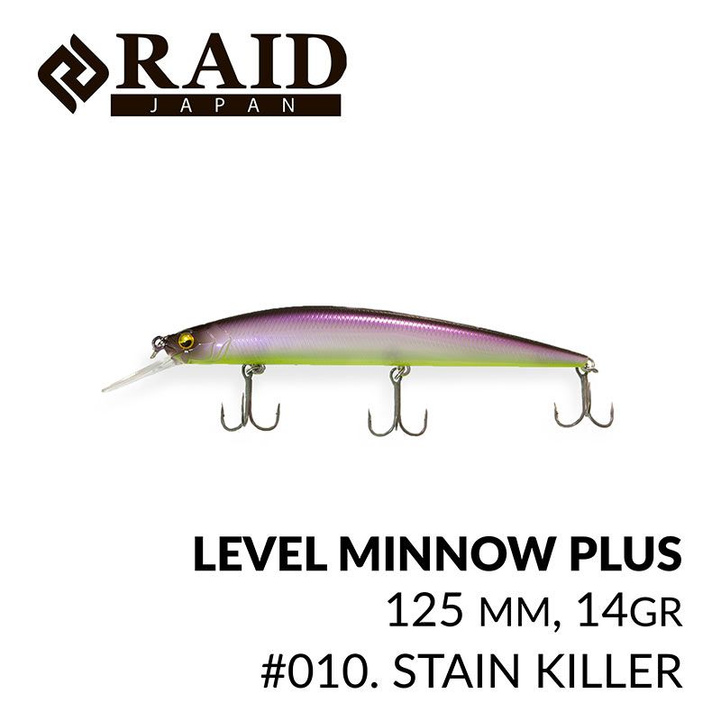 125 плюс 5. Raid Japan Level Minnow 125. Raid Level Minnow quick72.