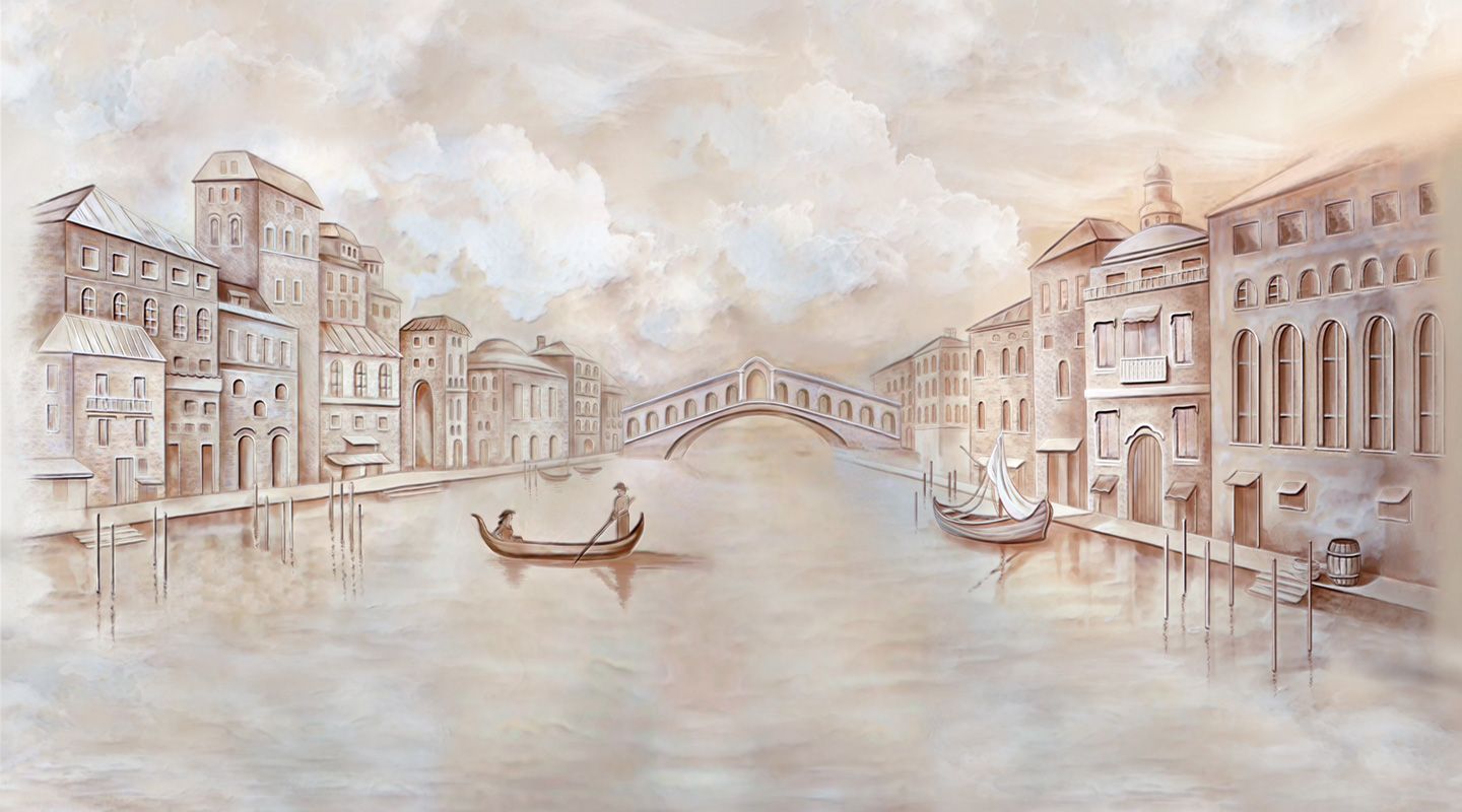 венеция рисунки