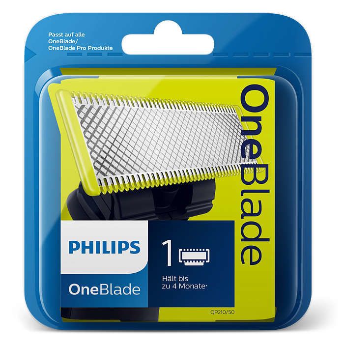 Сменные лезвия (насадка) Philips QP230/50 для OneBlade и OneBlade Pro, 1 шт