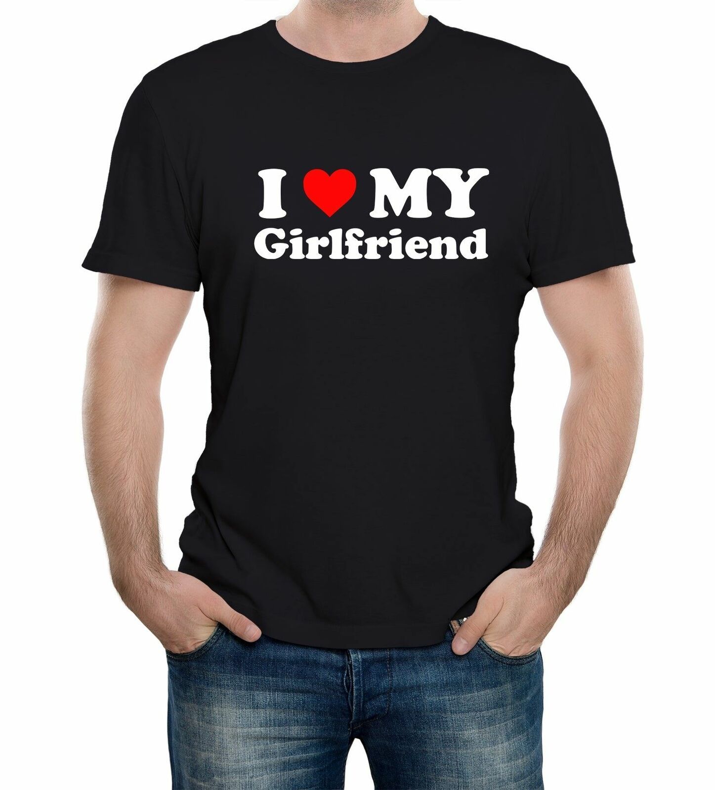 I love my girlfriend футболка