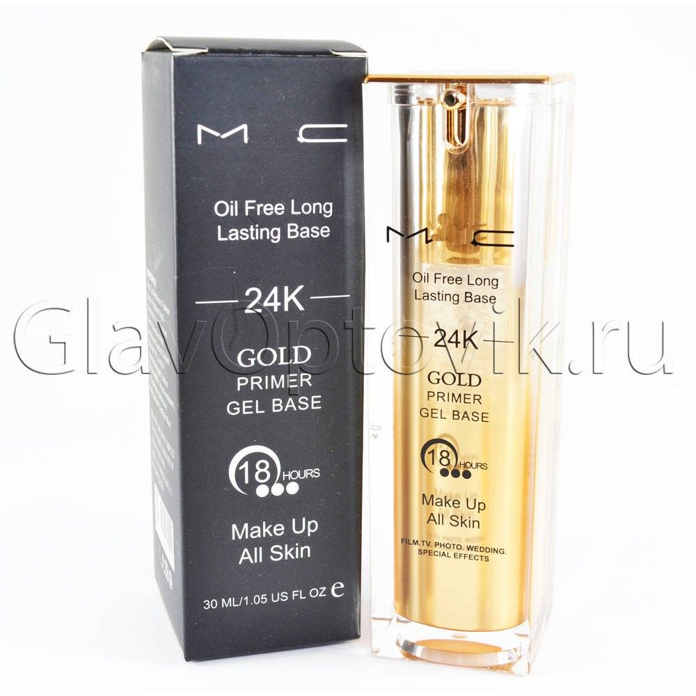 База под макияж / основа для макияжа Gold primer gel base …