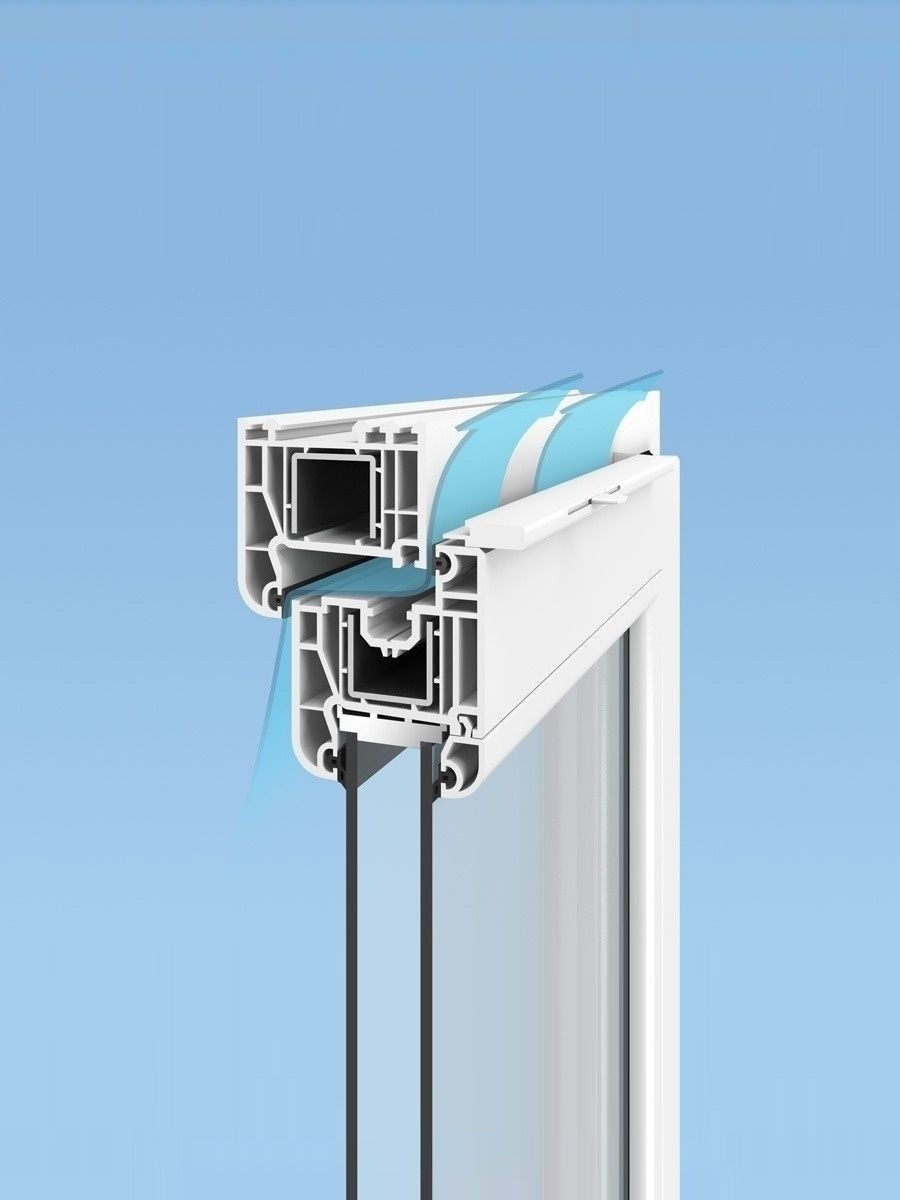 Вентиляция на окнах для микропроветривания