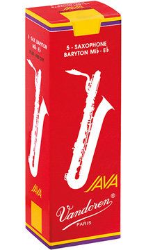 Vandoren SR-343R - Трость для саксофона баритон, (№ 3), серия Java, упаковка 5 штук