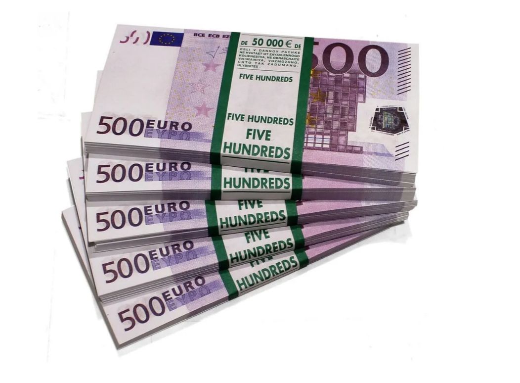 Cartel no se aceptan billetes de 200 y 500 euros