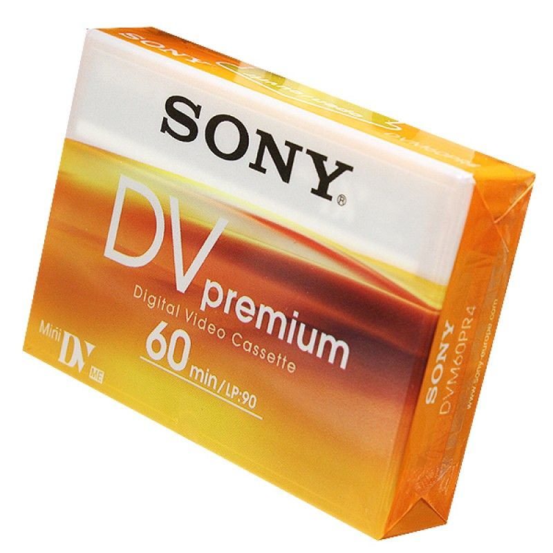 Sony Видеокассета miniDV DV Premium 60min (DVM60PR4), 60 мин