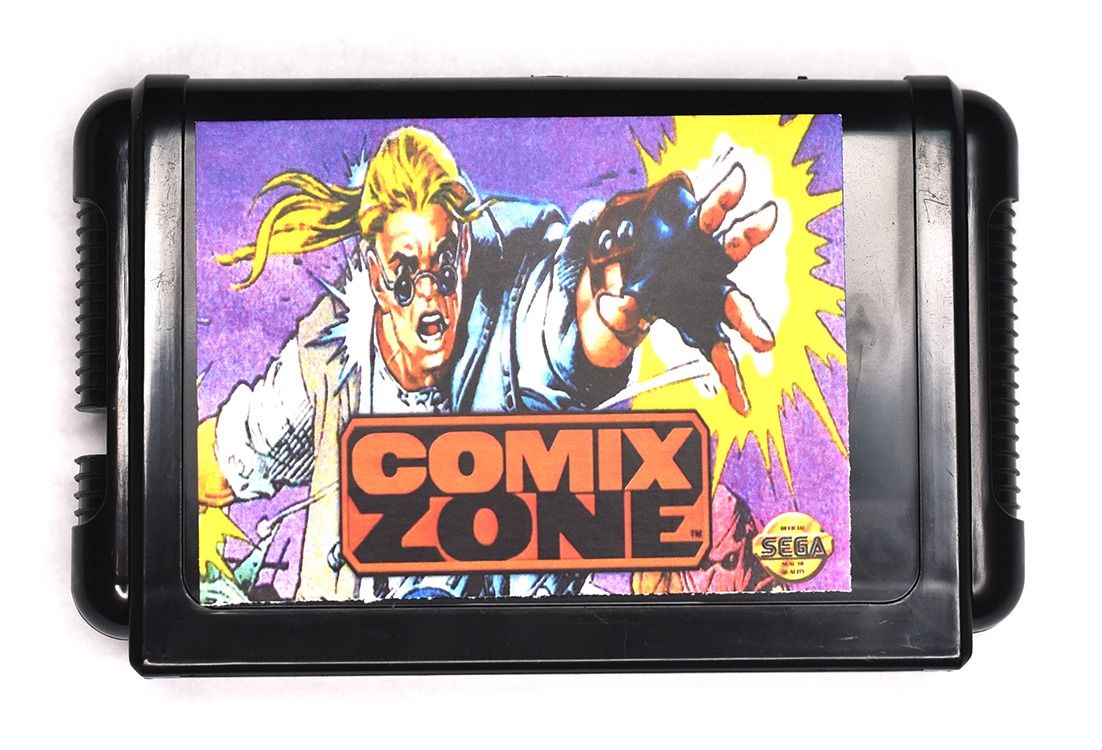 Игровой картридж для Sega (16 bit) Comix Zone, без коробки