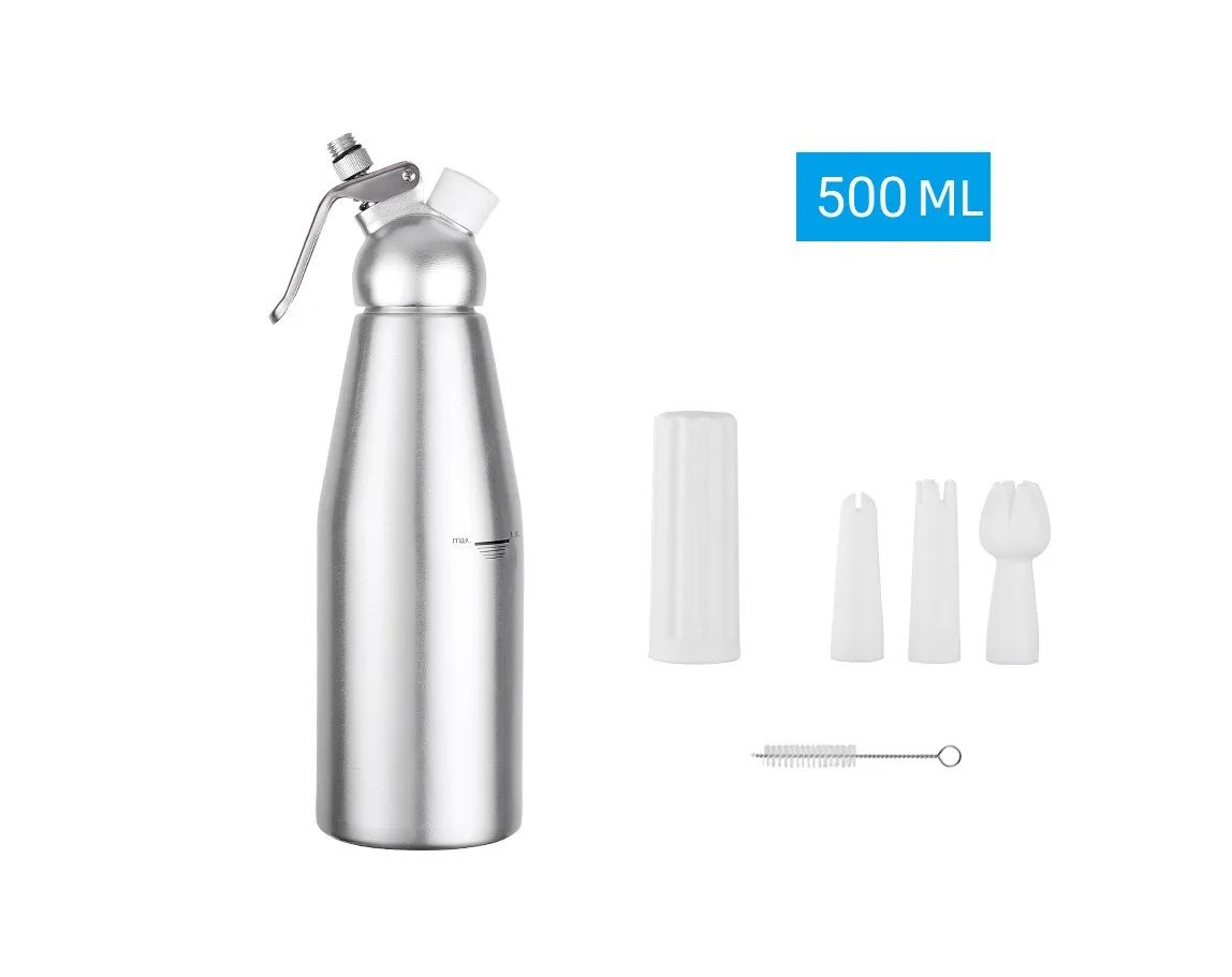 кремер сифон. кремер сифон. 5см; металлич. баллончики д/сифонад/сливок n2о [10шт] masterwhip. O!range сифон-кремер 500 мл.