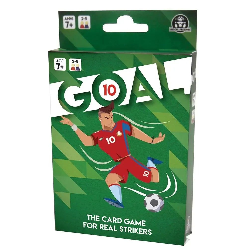 Настольная игра футбольная GOAL 10, ГОЛ, карточная игра для любителей  футбола - купить с доставкой по выгодным ценам в интернет-магазине OZON  (811715170)