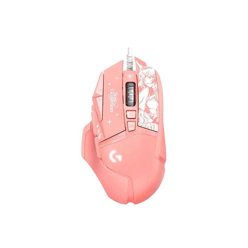 LogitechGИгроваямышьпроводнаяLogitechGG502heroSG,pink,Wired,розовый