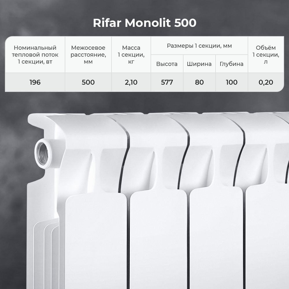 Rifar monolit 500