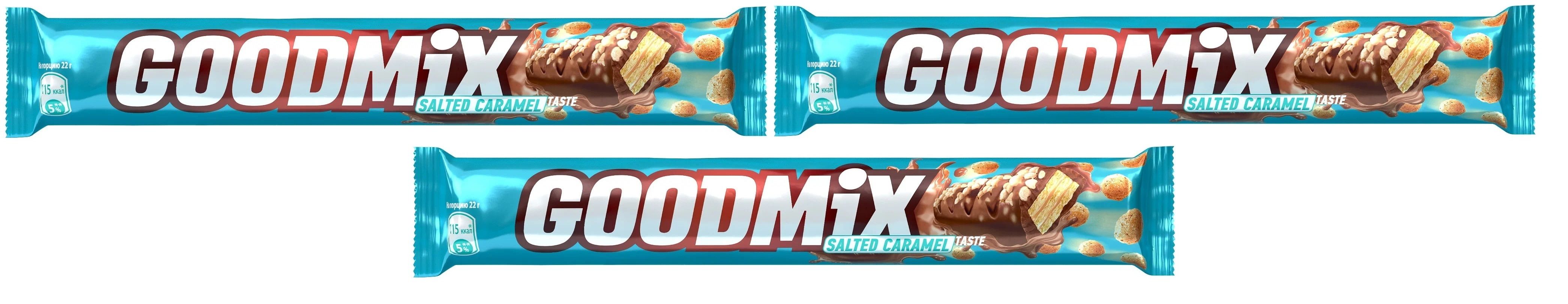 GOODMIX вафельный батончик