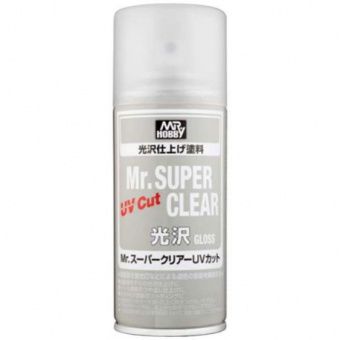 Gunze Sangyo Mr. Hobby Лак художественный Mr. Super CLEAR UV CUT GLOSS 170 мл