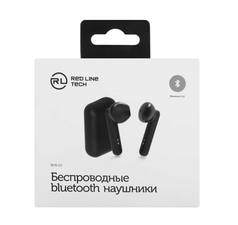 Bluetooth наушники red line. Беспроводные наушники Red line TWS BHS-22. Red line (TWS) BHS - 22.