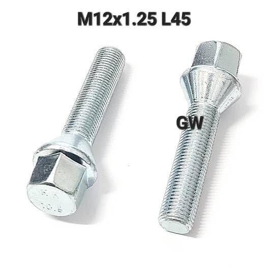 Колесные болты удлиненные М12х1.25 L45 мм (8шт.) 4