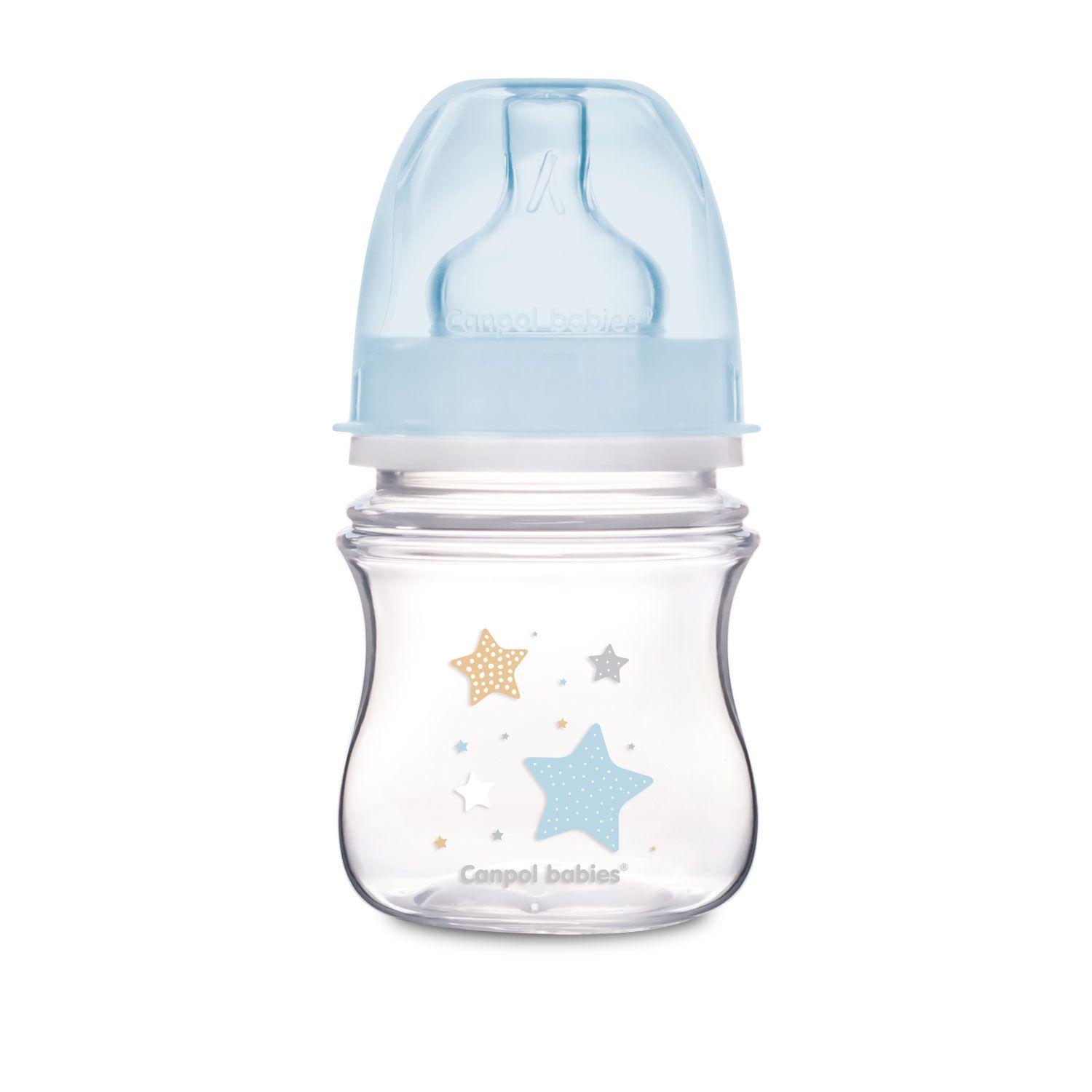 Canpol Babies бутылочка с широким горлом EASYSTART 240мл 3+/синий. Бутылочки canpol
