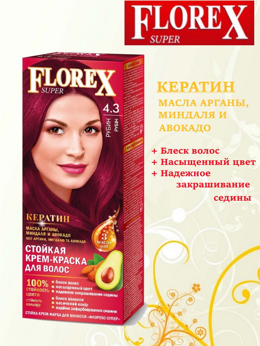 Краска для волос флорекс украина