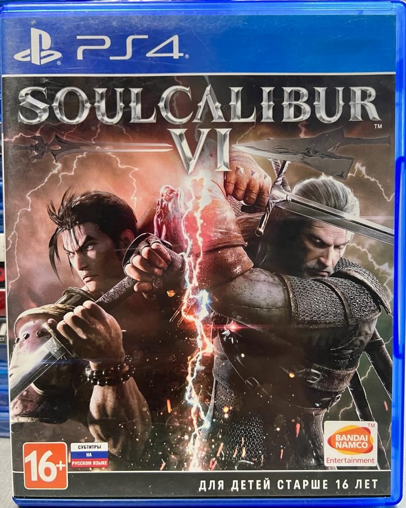 Игра SoulCalibur VI (PS4, Рус. суб. ) (PlayStation 4, PlayStation 5,  Русские субтитры)