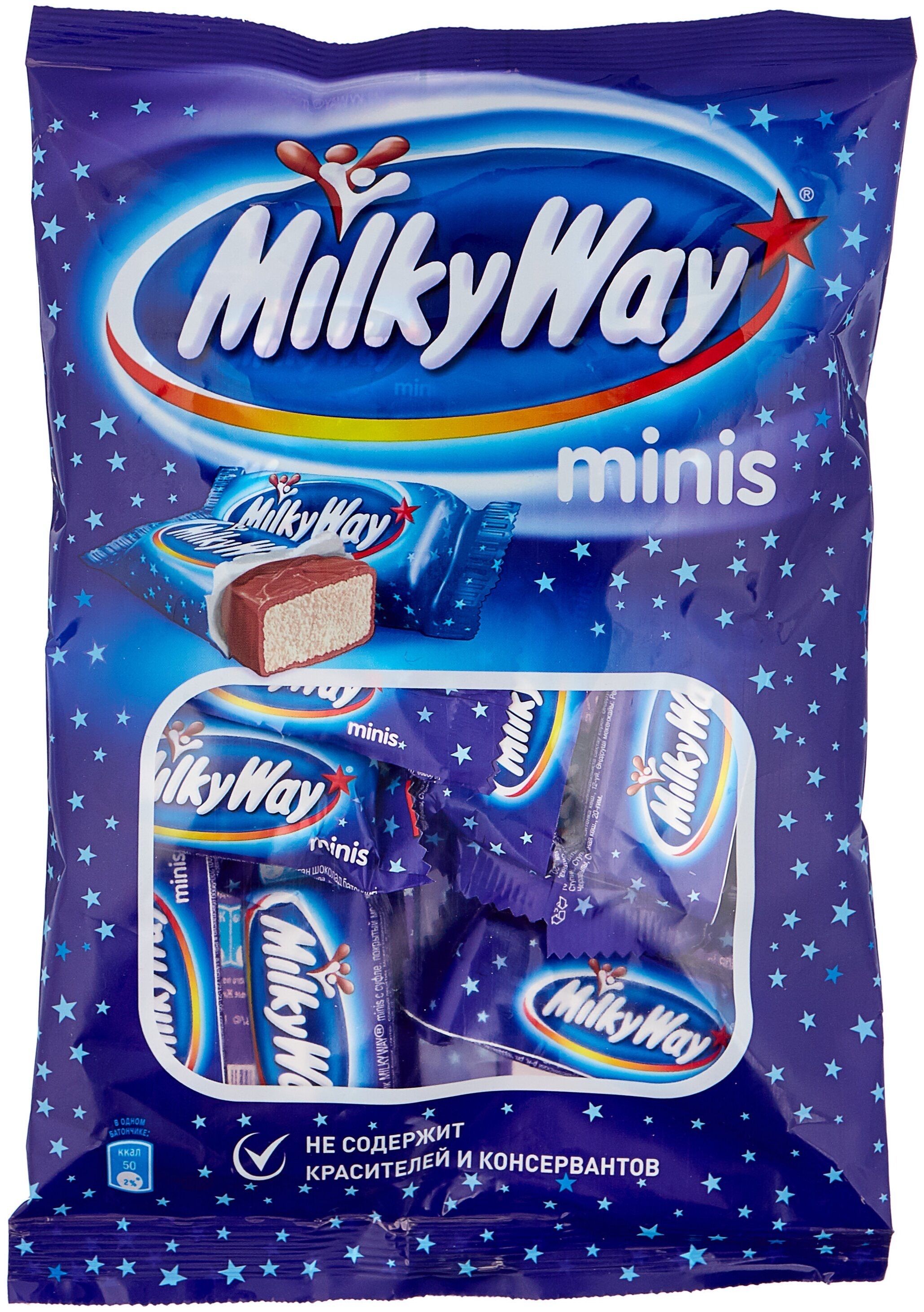 Конфеты Milky way Minis, 176 г