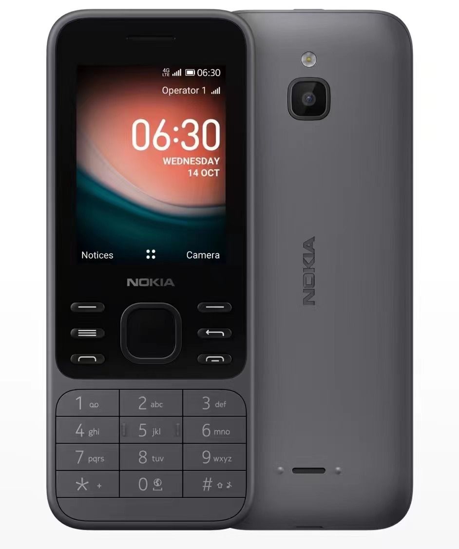 Мобильный телефон Nokia 6300, черный - купить по выгодной цене в  интернет-магазине OZON (838728648)