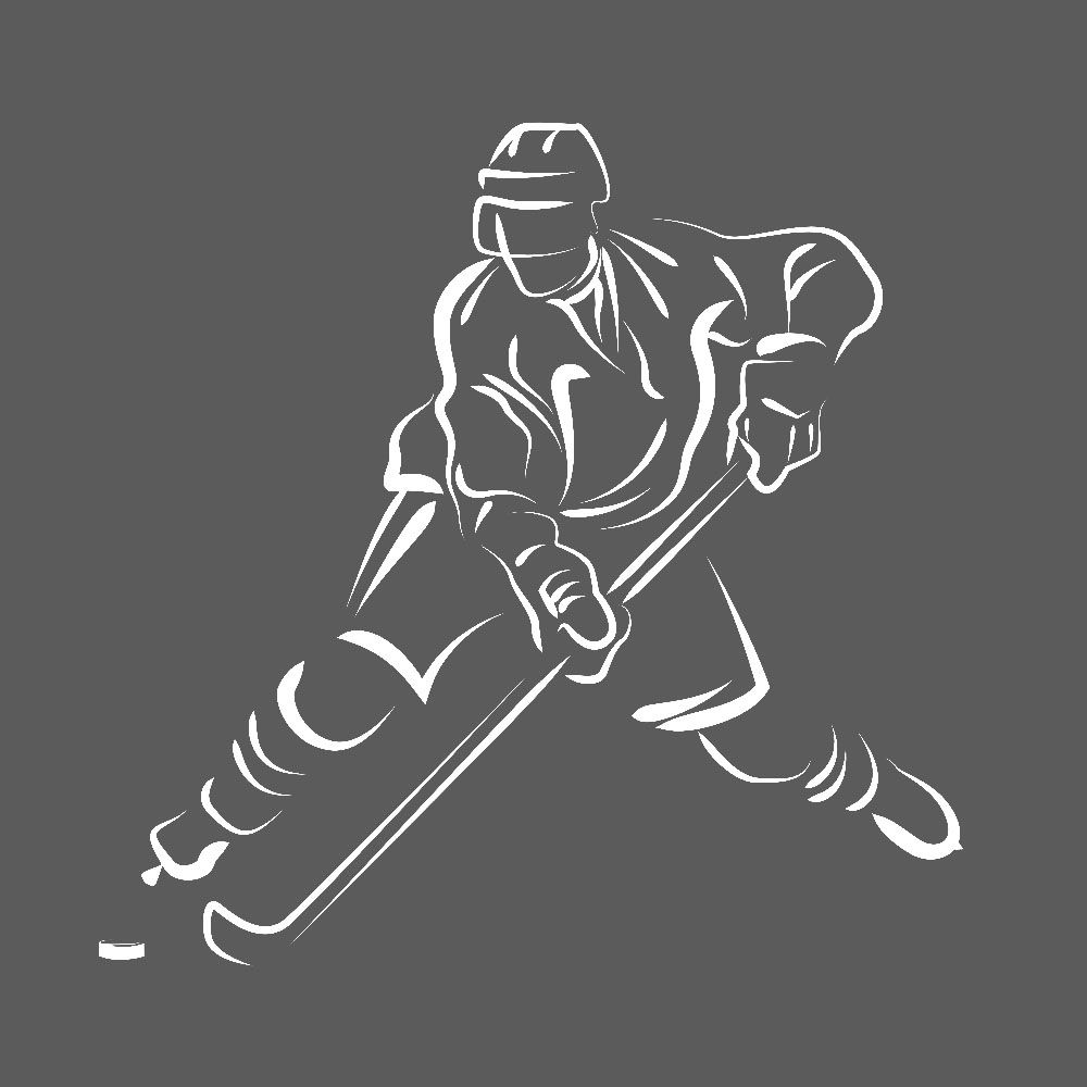 Хоккейные Стикеры. Наклейка" хоккеист". Наклейки на хоккейный шлем. Наклейки хоккей