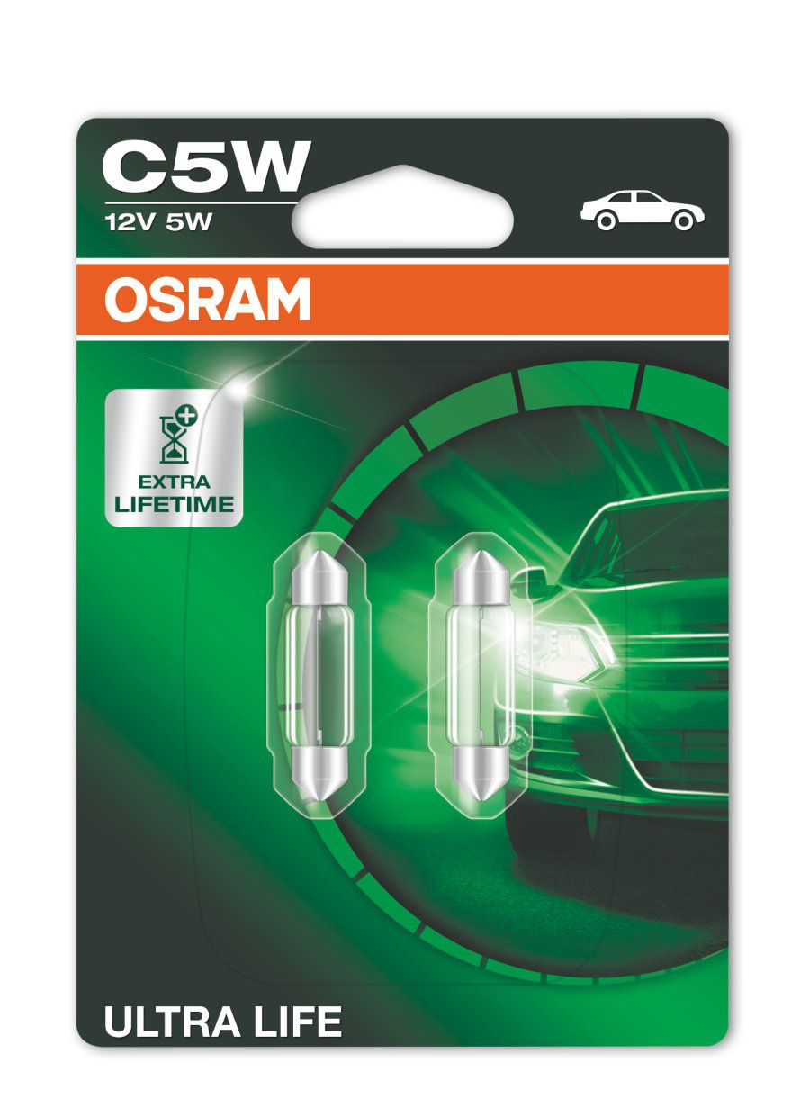 Лампа автомобильная накаливания Osram Original line 6418 c5w 12v 1 шт.. Лампа w5w 12v Osram (2825). Осрам ультра лайф w5w. Лампа Osram w12-5w w2,1x9.5d 2825.