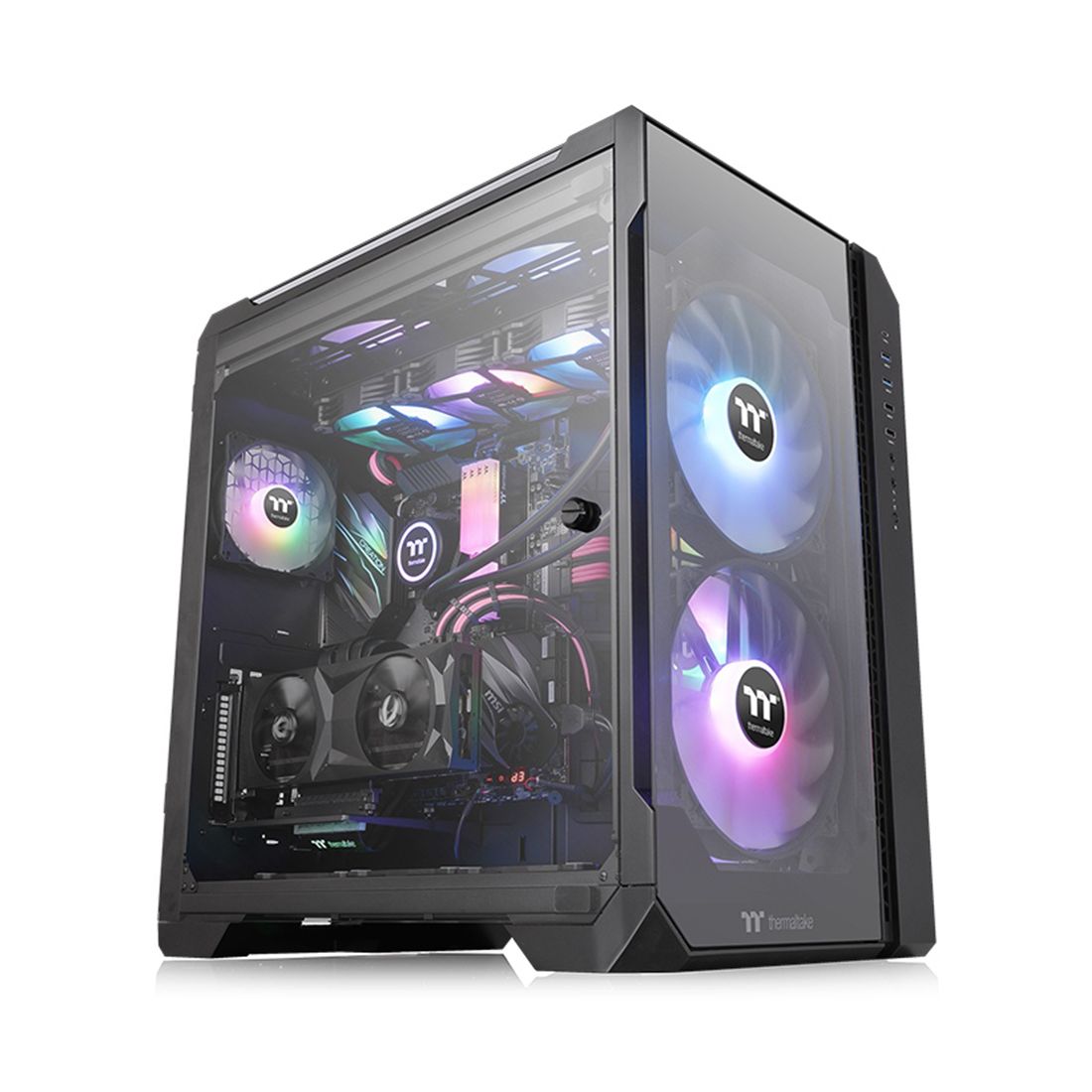 Thermaltake Компьютерный корпус Thermaltake View 51 TG ARGB без Б/П, черный (CA-1Q6-00M1WN-00)