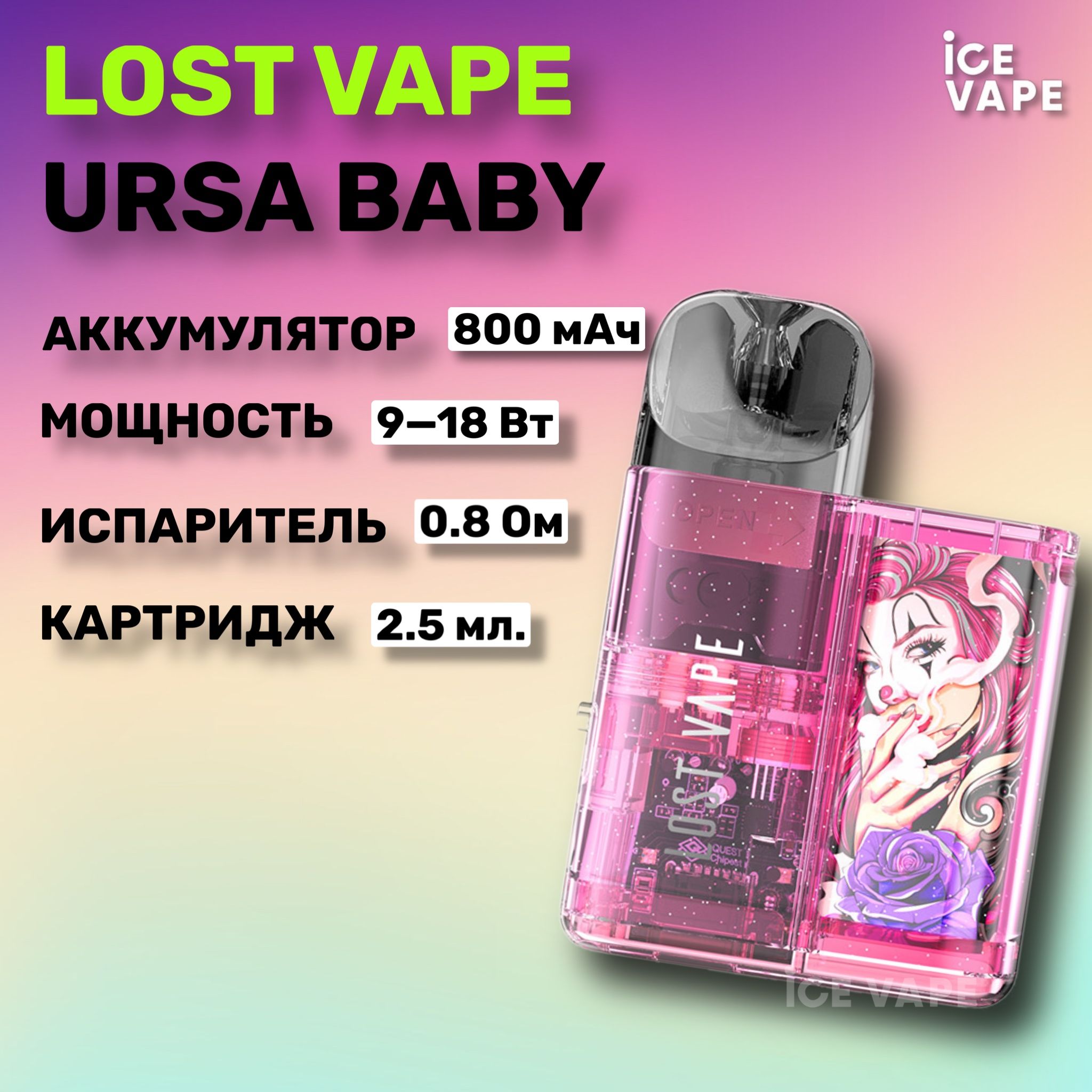 Ursa Baby Pro Pod Kit Купить