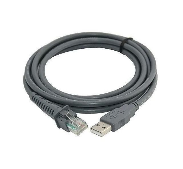 КабельдляподключенияпериферийныхустройствUSB2.0Type-A/RJ-45,2м,серый