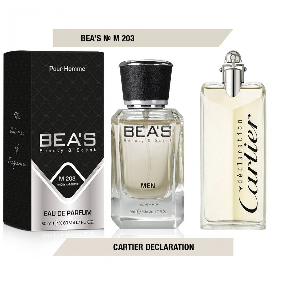 BEA S Beauty Scent Beas M203 Cartier Declaration Men edp 50 ml 50 853483251