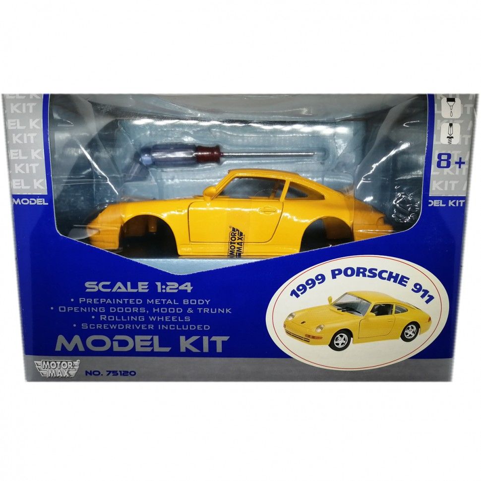 Инструкция по сборке порше 911. Porsche 911 1/24 сборная модель из металла Motor Max