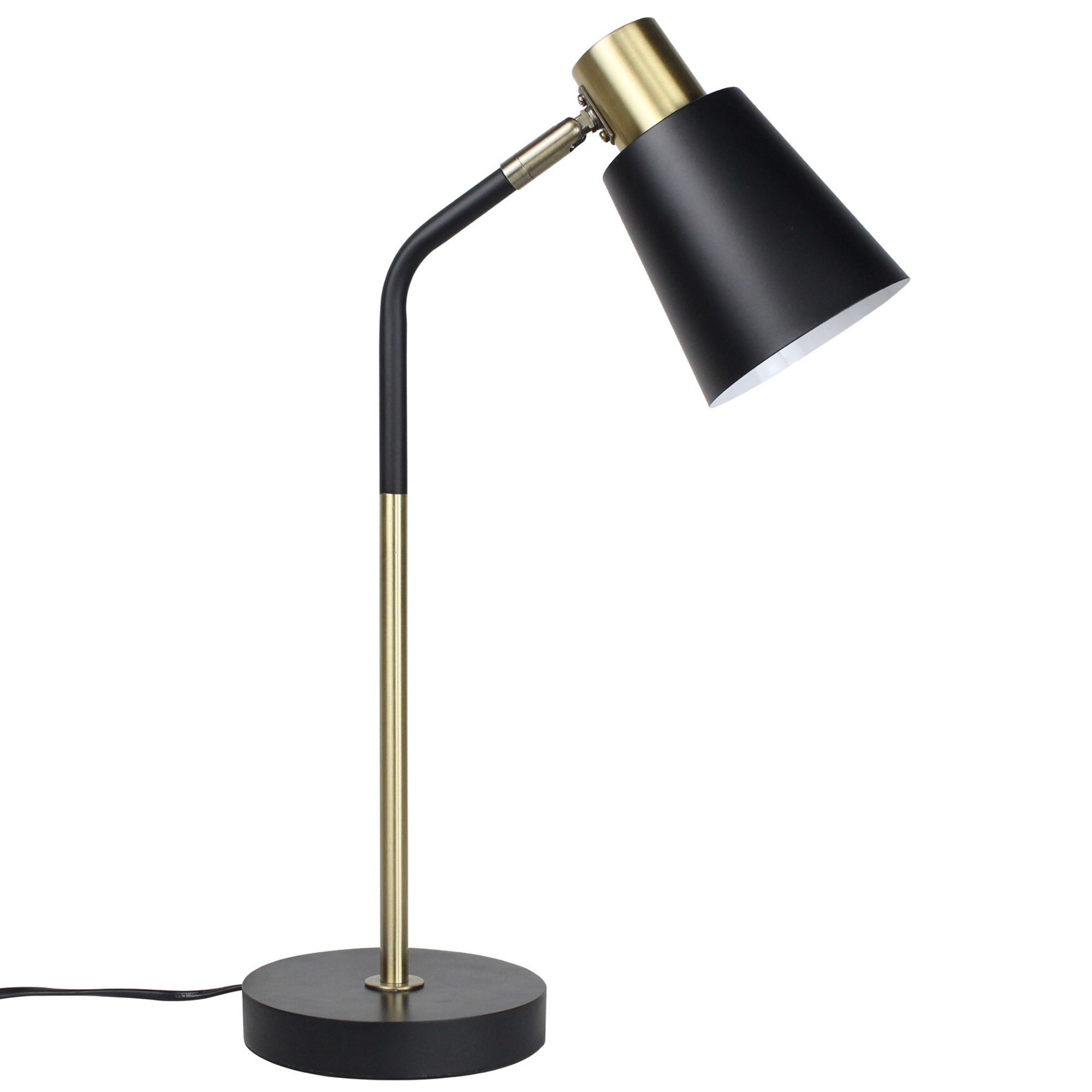 Лампанастольная,светильникнастольныйподлампуЕ2760ВтчерныйTMUniel