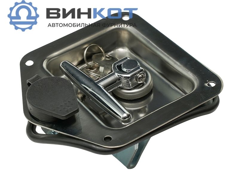 замок врезной с шарнирной т-обр. 50. 9030ss замок с т-образной ручкой. замок врезной т образный. замок для инструментального ящика 128.