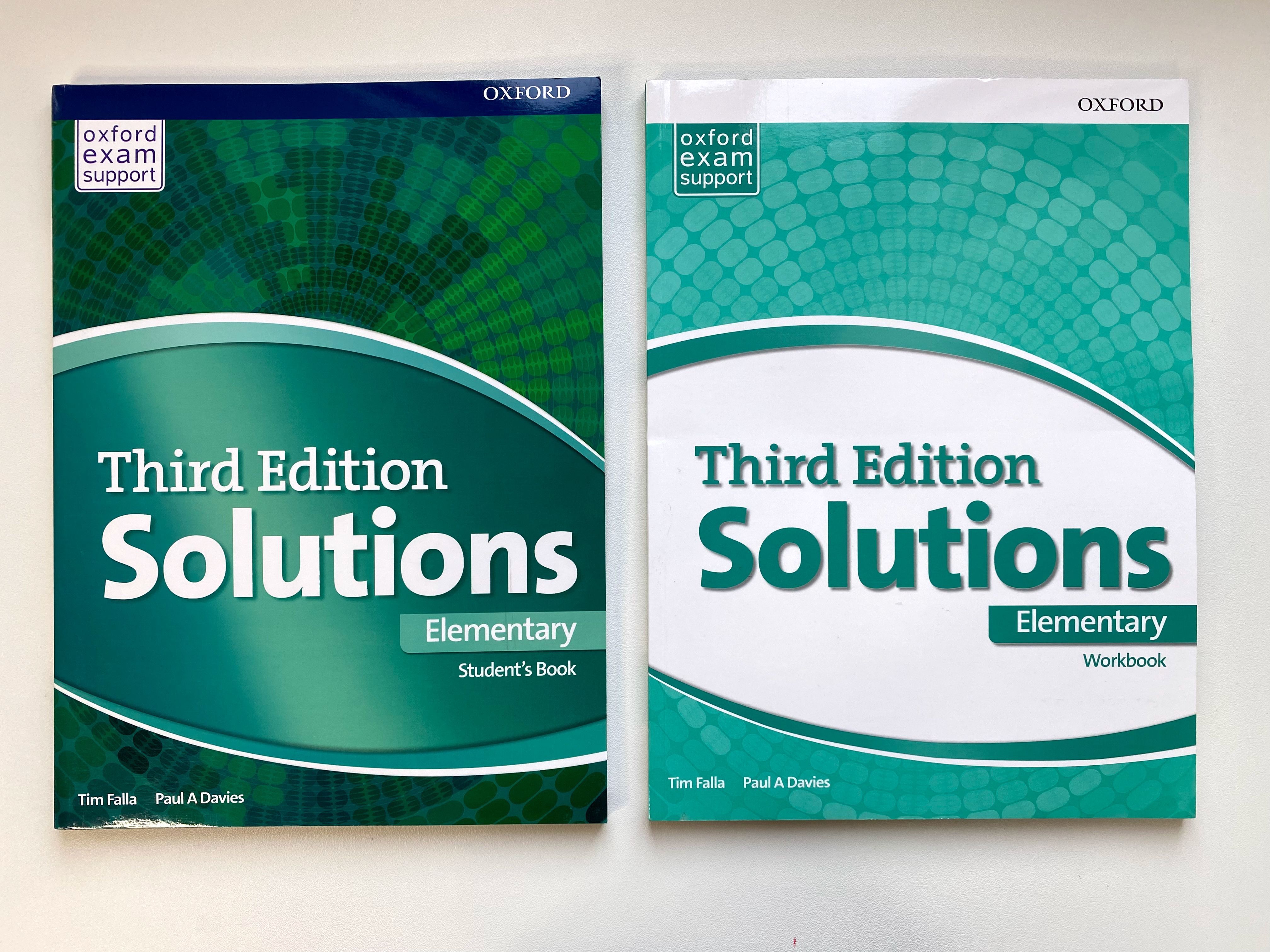 Solutions Elementary Third Edition, Student Book + Workbook + CD ( учебник,  раб.тетрадь и диск )