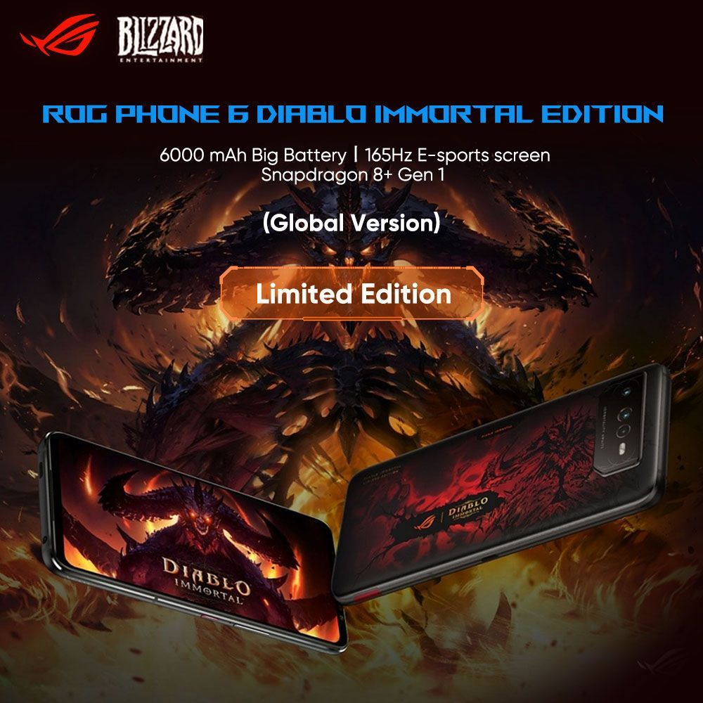 Смартфон ASUS ROG Phone 6 Ограниченная серия - купить по выгодной цене в  интернет-магазине OZON (893419533)