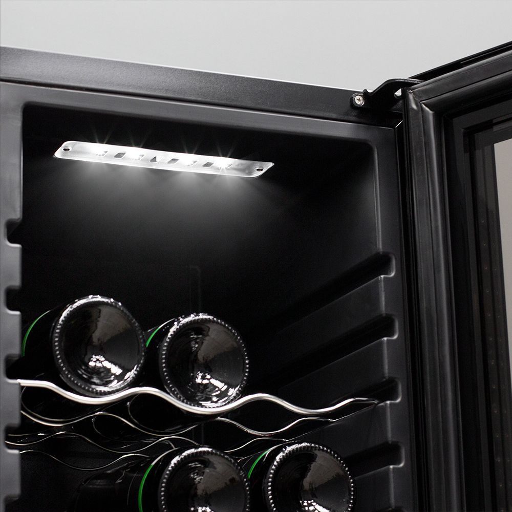 Винный шкаф Meyvel MV27-CBD1 (компрессорный холодильник для вина на 27 бутылок)