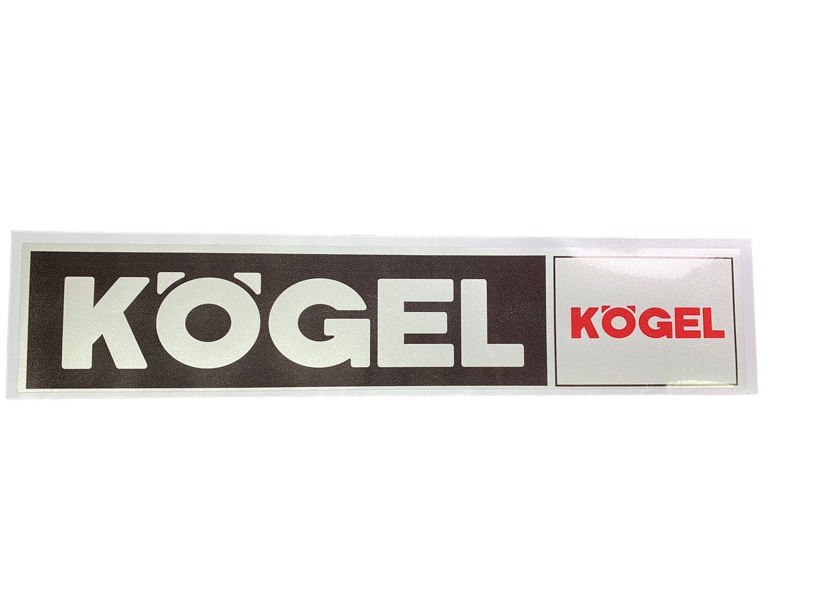 Наклейки на прицеп. Наклейка Kogel. Наклейка Kogel артикул. Kogel логотип.