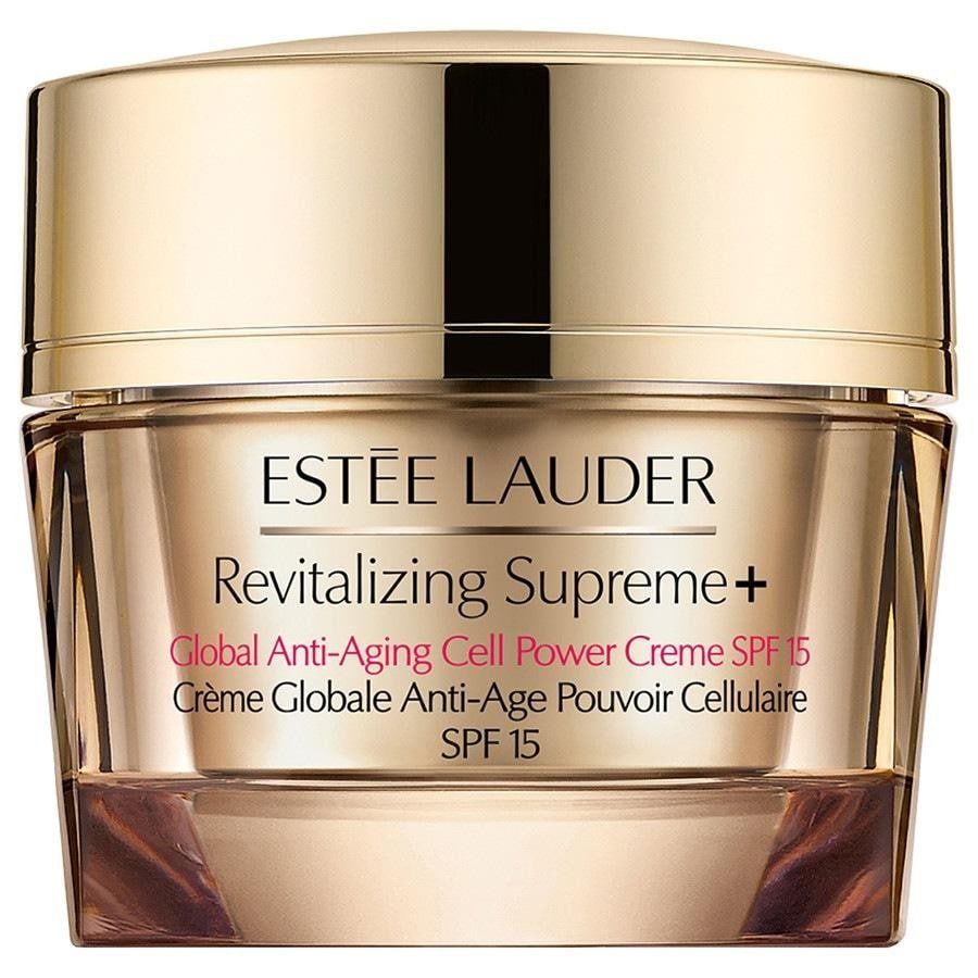 Эсте лаудер крем для лица. Крем Estee Lauder Advanced time Zone SPF 15 дневной 50 мл. Крем Эсте лаудер мини версия. Крем Эсте лаудер Revitalizing Supreme Global Anti-Aging. Estee Lauder Revitalizing Supreme+ Global Anti-Aging Cell Power Eye Balm 15ml.