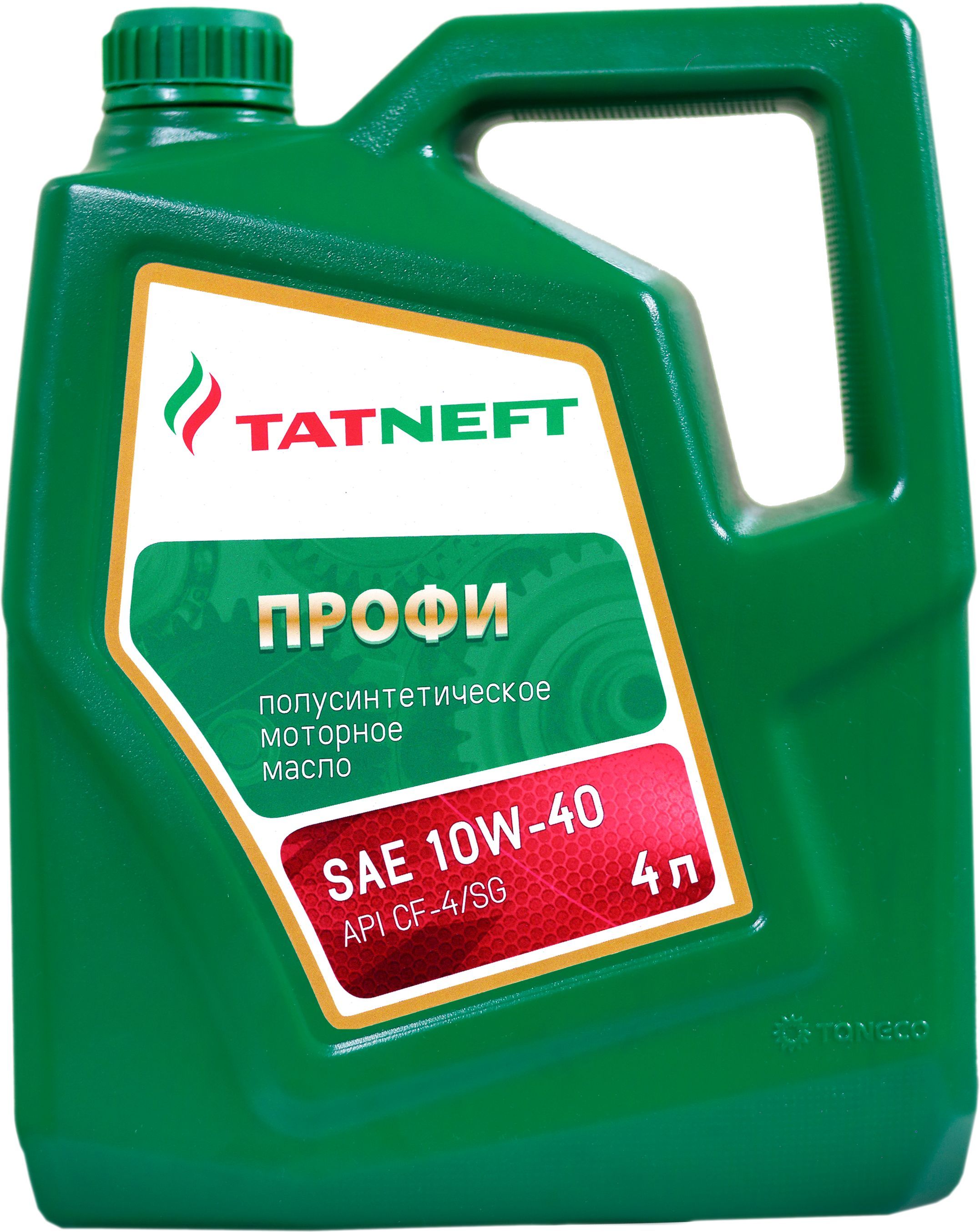 Масло моторное TATNEFT 10W-40 Полусинтетическое - купить в  интернет-магазине OZON (904840547)