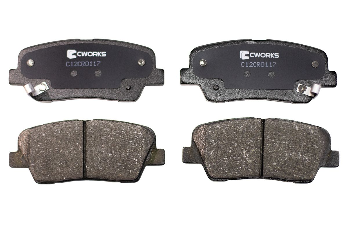 Колодки тормозные cworks. CWORKS тормозные колодки. Колодки тормозные 117. C12cr0117. Колодки Low Metallic