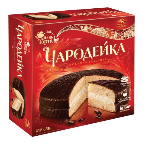 Торт "Чародейка" Классика 650г - Купить С Доставкой По Выгодным.