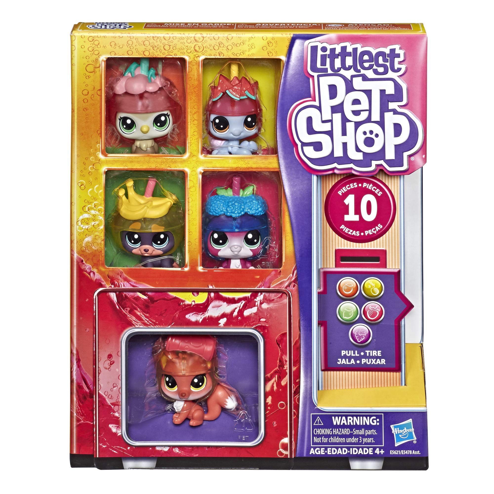 Littlest Pet Shop Набор Slushie Squad Pack, включающий 5 питомцев и 5  аксессуаров - купить с доставкой по выгодным ценам в интернет-магазине OZON  (1411980247)