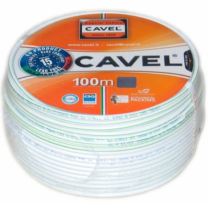 Кабель Коаксиальный Cavel Sat-703 – купить в интернет-магазине OZON по ...