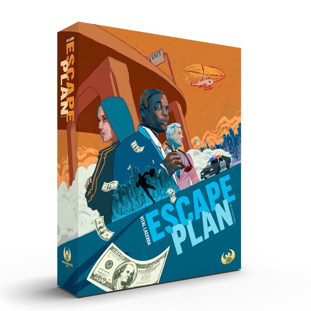 Настольная игра Escape Plan / План побега на английском языке - купить с  доставкой по выгодным ценам в интернет-магазине OZON (938374697)