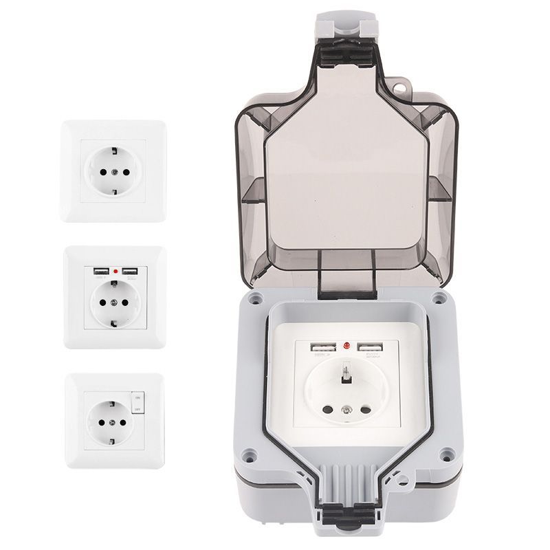 Наружная Розетка С Usb купить на OZON по низкой цене