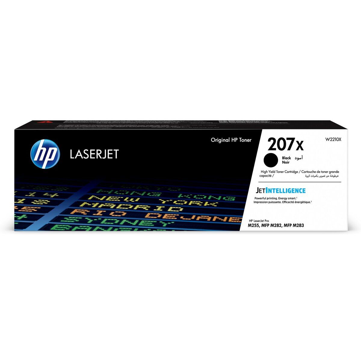 Тонер-картридж HP 207X (W2210X), лазерный, черный