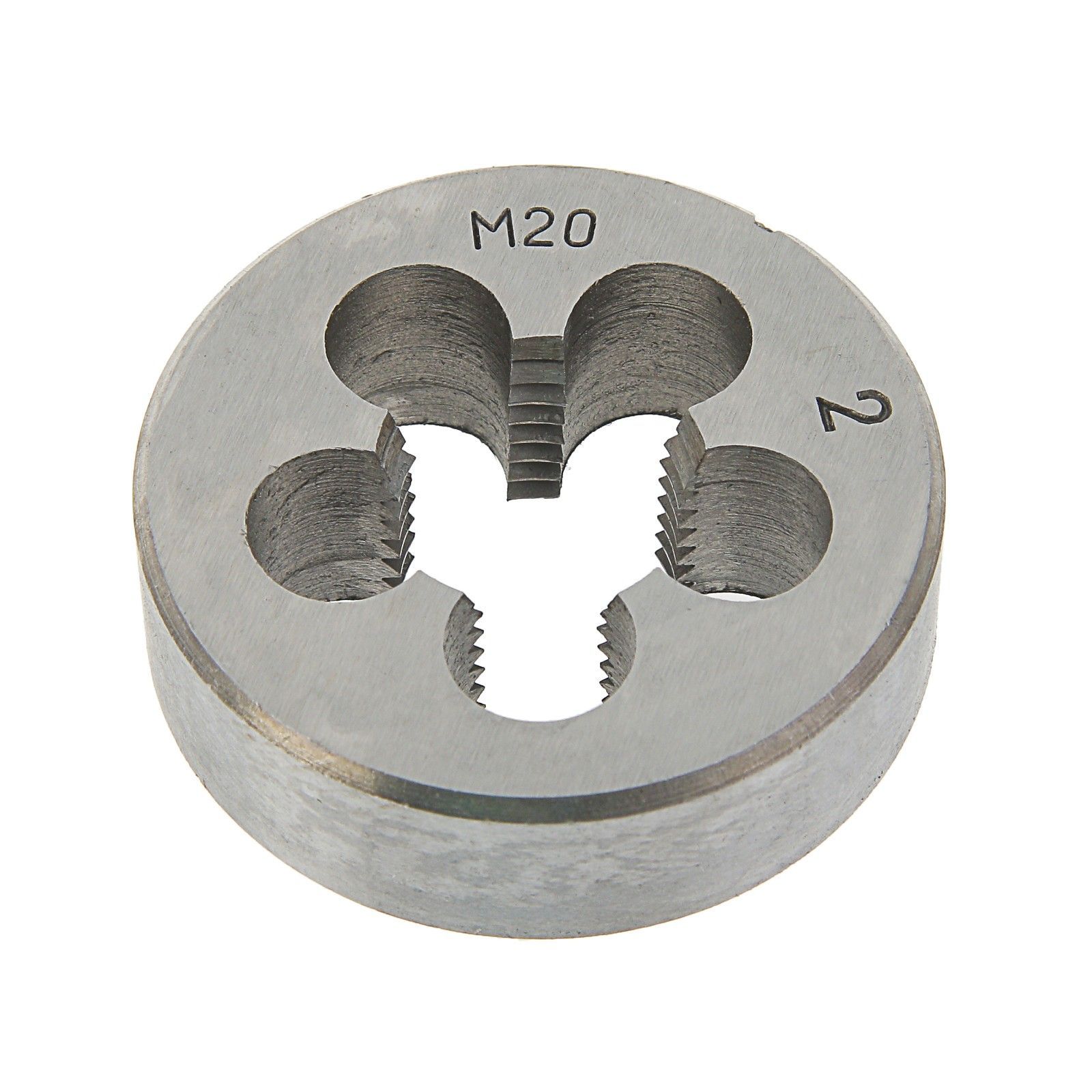 Плашка метрическая Тундра, М20 х 2 мм