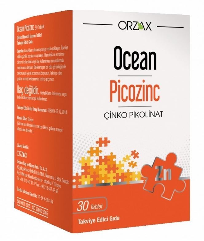 ПиколинатцинкаOrzaxOceanPicozinc,30таблеток